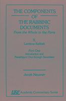 The Components of the Rabbinic Documents, From the Whole to the Parts 1