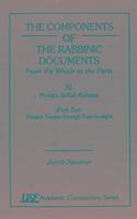 bokomslag Components of the Rabbinic Documents, from the Whole to the Parts