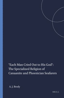 bokomslag "Each Man Cried Out to His God"
