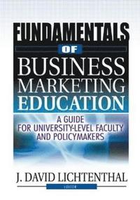bokomslag Fundamentals of Business Marketing Education