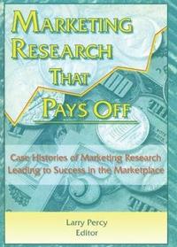 bokomslag Marketing Research That Pays Off