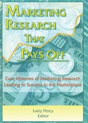 Marketing Research That Pays Off 1
