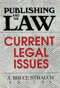 bokomslag Publishing and the Law