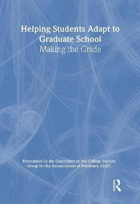 Helping Students Adapt to Graduate School 1