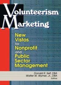 bokomslag Volunteerism Marketing