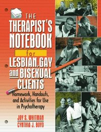 bokomslag The Therapist's Notebook for Lesbian, Gay, and Bisexual Clients