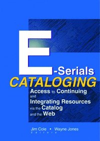 bokomslag E-Serials Cataloging