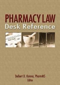 bokomslag Pharmacy Law Desk Reference