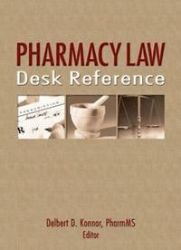 bokomslag Pharmacy Law Desk Reference
