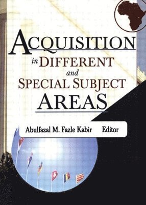 Acquisition in Different and Special Subject Areas 1