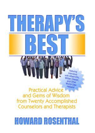 Howard Rosenthal - Therapy's Best, Inbunden