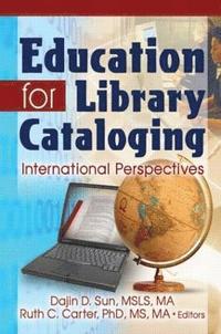 bokomslag Education for Library Cataloging