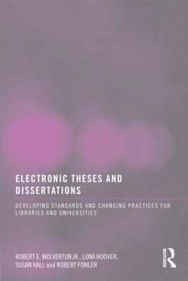 bokomslag Electronic Theses and Dissertations