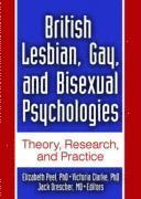 bokomslag British Lesbian, Gay, and Bisexual Psychologies