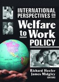 bokomslag International Perspectives on Welfare to Work Policy