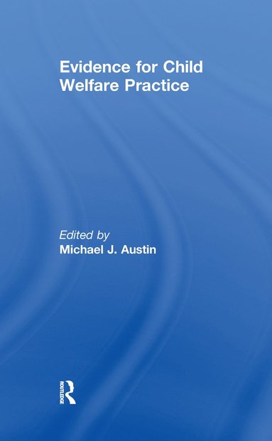 bokomslag Evidence for Child Welfare Practice