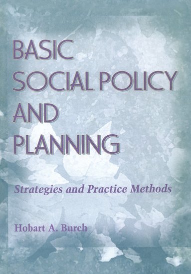 bokomslag Basic Social Policy and Planning