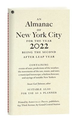bokomslag An Almanac of New York City for the Year 2022