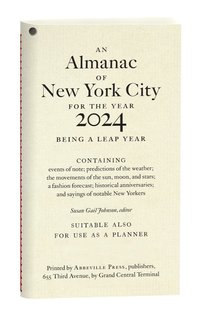 bokomslag An Almanac of New York City for the Year 2024