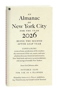 bokomslag Almanac of New York City for the Year 2026