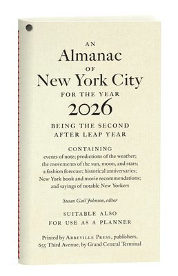 bokomslag Almanac of New York City for the Year 2026