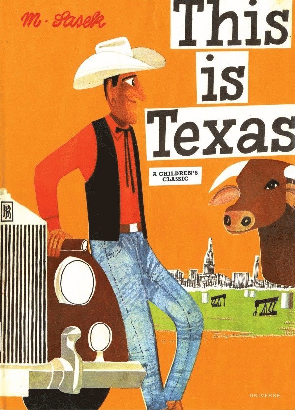 Miroslav Sasek - This Is Texas, Inbunden