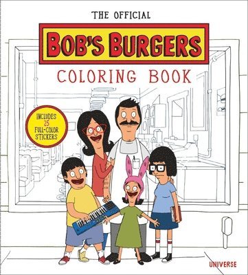 bokomslag The Official Bob's Burgers Coloring Book