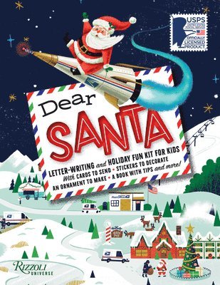 Dear Santa: Letter-Writing and Holiday Fun Kit for Kids 1