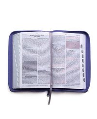 bokomslag Santa Biblia de Promesas Reina Valera 1960 / Tamaño Manual / Letra Grande / Piel Especial Con Índice Y Cierre / Lavanda // Spanish Promise Bible Rvr60 / Handy Size / Large Print / Leathersoft with ...