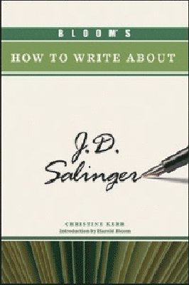 bokomslag Bloom's How to Write About J.D. Salinger