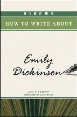 bokomslag Bloom's How to Write About Emily Dickinson