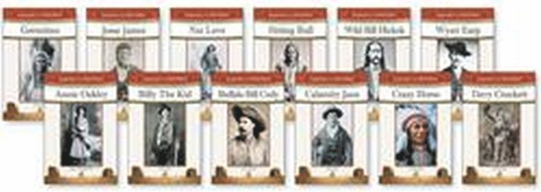 Legends of the Wild West Set, 12-Volumes