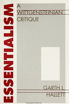 Garth L. Hallett - Essentialism, Inbunden