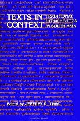 Jeffrey R. Timm - Texts in Context, Häftad