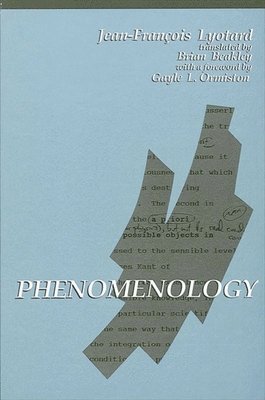 Jean-Francois Lyotard - Phenomenology, Häftad