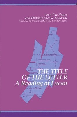 Jean-Luc Nancy, Philippe Lacoue-Labarthe - Title of the Letter, Häftad