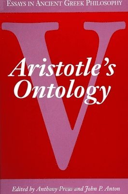 bokomslag Essays in Ancient Greek Philosophy V: Aristotle's Ontology