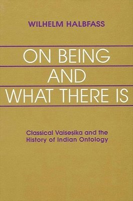 Wilhelm Halbfass - On Being and What There Is, Häftad