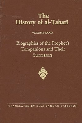 History Of Al-Tabari, vol. 39 1