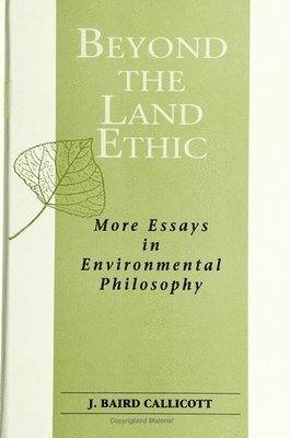 Beyond the Land Ethic 1