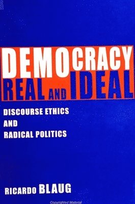 Ricardo Blaug - Democracy, Real and Ideal, Häftad