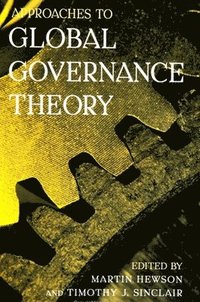 bokomslag Approaches to Global Governance Theory