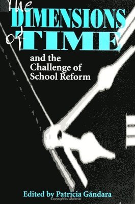 bokomslag The Dimensions of Time and the Challenge of School Reform