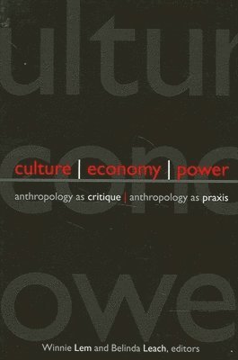 Winnie Lem, Belinda Leach - Culture, Economy, Power, Häftad