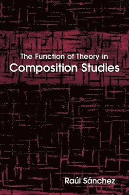 Raúl Sánchez - Function of Theory in Composition Studies, Häftad