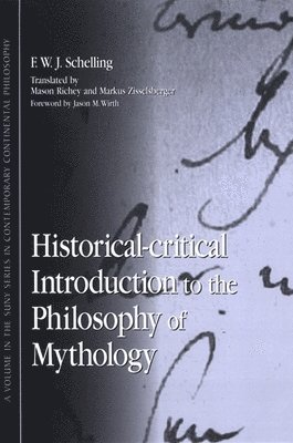 bokomslag Historical-critical Introduction to the Philosophy of Mythology