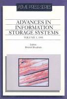 Bharat Bhushan - Advances in Information Storage Systems, Volume 1, Häftad