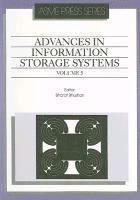 Bharat Bhushan - Advances in Information Storage Systems, Volume 5, Häftad