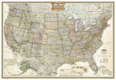 bokomslag United States Executive, Enlarged &, Laminated