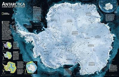 Antarctica Satellite, Laminated 1